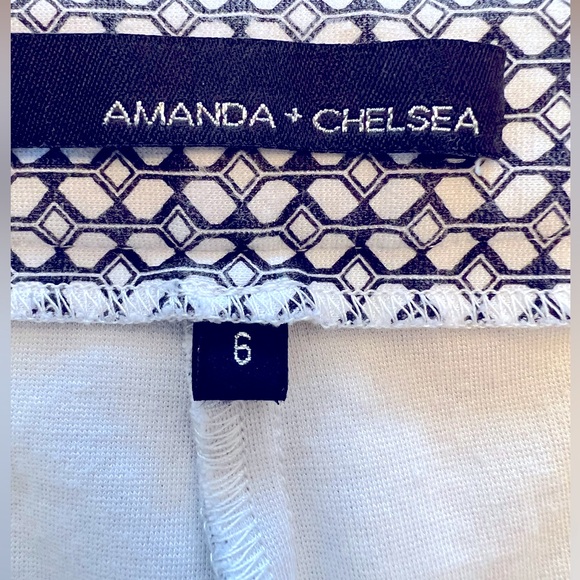 BUSINESS BLACK/WHITE PANTS - Picture 4 of 7